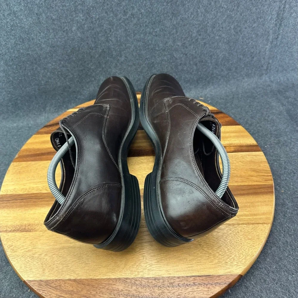 ALLEN EDMONDS Provo 4244 Plain Toe Bluchers Comfort Heel Men's Sz 11.5D